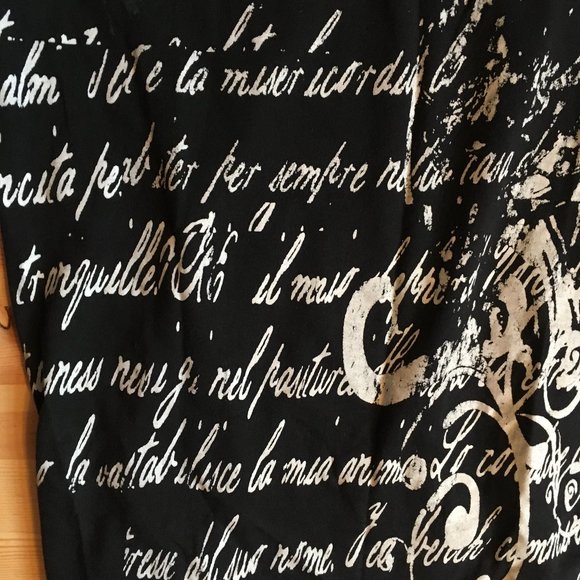 Men's Cool Script Faithful Angel Viking Long Sleev - Picture 10 of 14